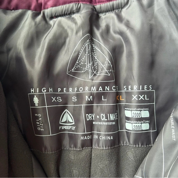 Firefly Waterproof  Adjustable Waist Ski Snowboard Insulated Pants - Picture 7 of 16